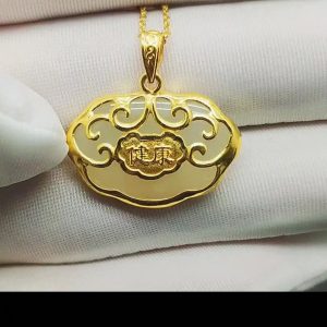 金镶玉999纯金